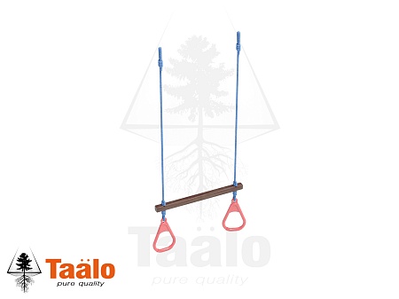 Серия TS1 модель 2 - кольца гимнастические с трапецией на канатах (для частных владений) Серия TS1 модель 2 - кольца гимнастические с трапецией на канатах (для частных владений)